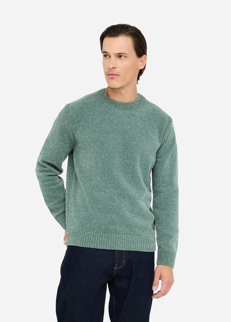 Chenille sweater khaki green Liu Jo - medium Chenille sweater khaki green Liu Jo - medium