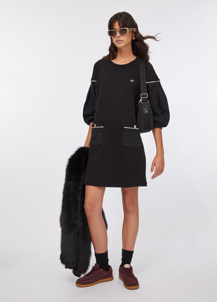 Sweatkleid Liu Jo Better Schwarz Liu Jo - medium