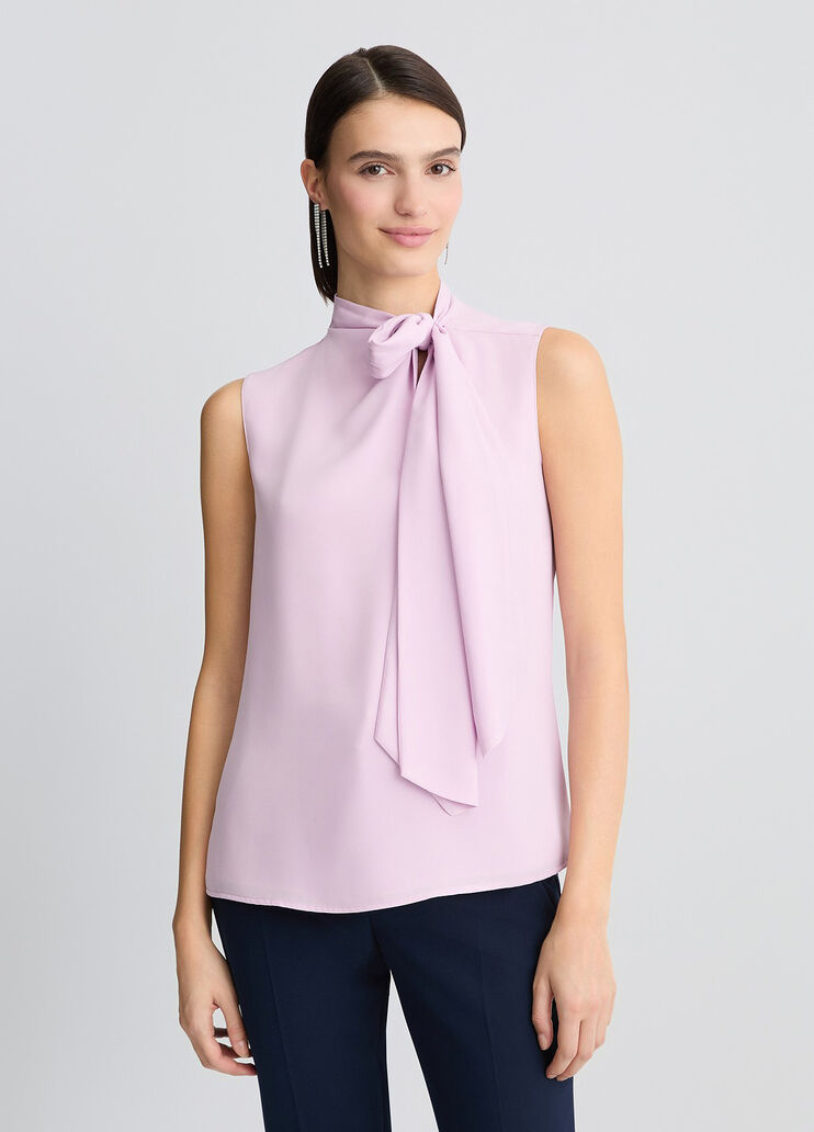 Top with scarf pink Liu Jo - large image number 0 Top with scarf pink Liu Jo - large image number 0