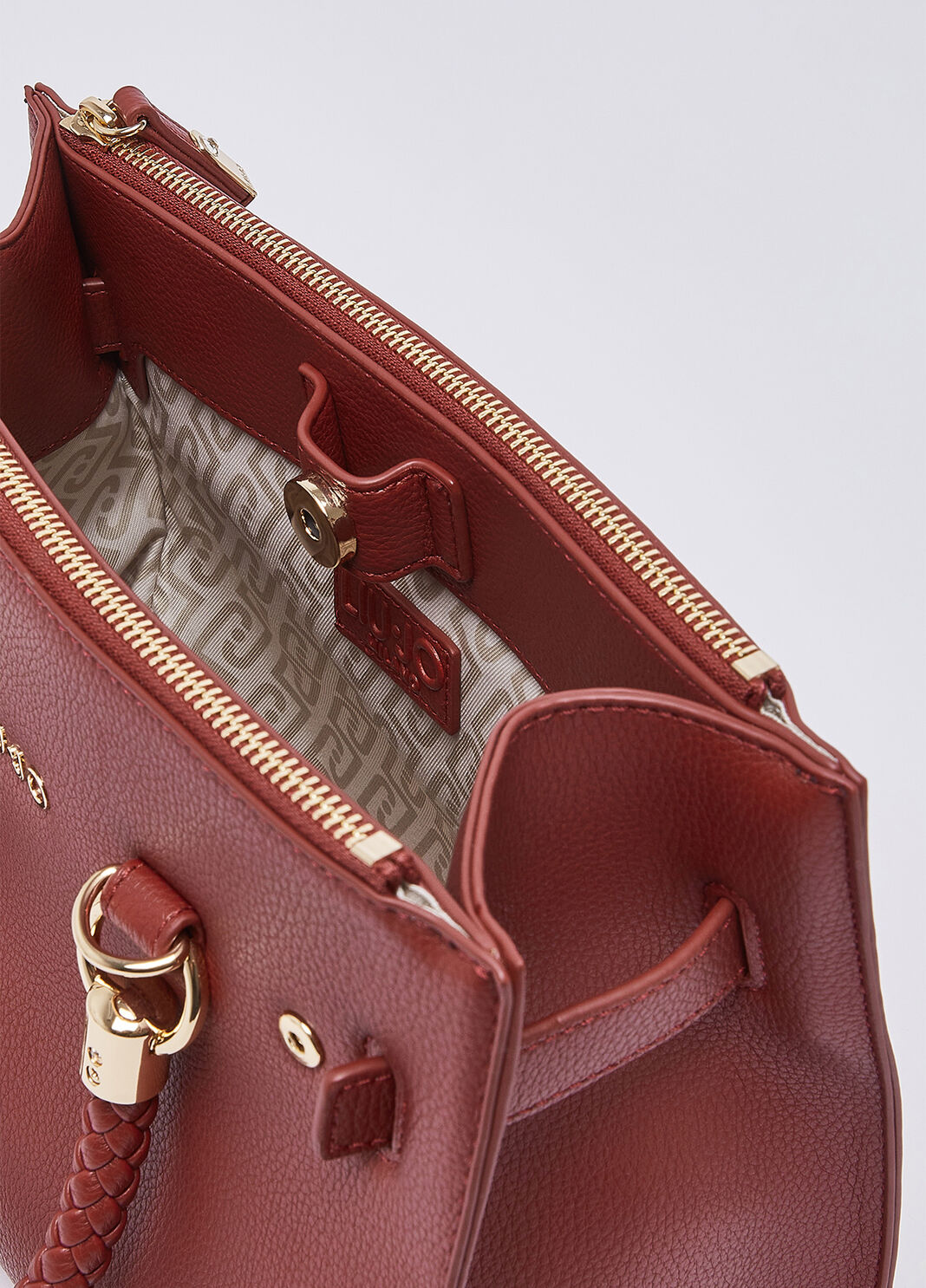 Kleine Satchel-Tasche Rot Liu Jo - large image number 6