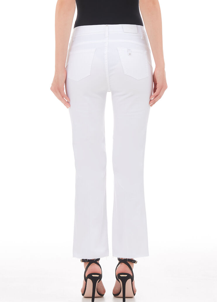 Flared trousers with buttons white Liu Jo - large image number 1