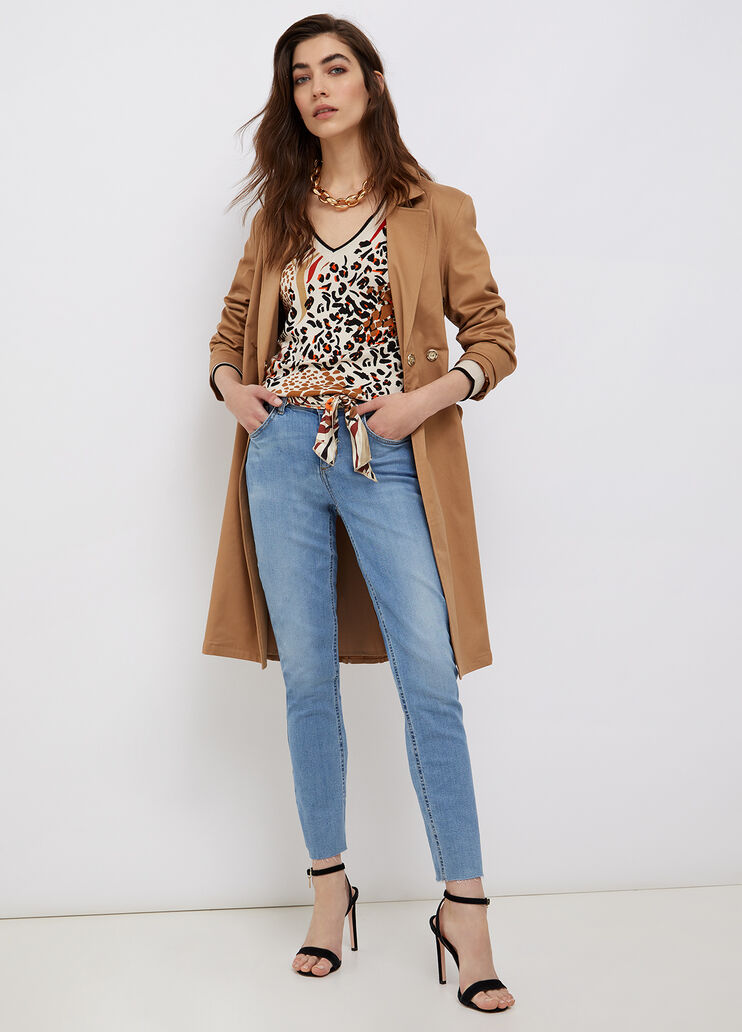 Sweatshirt with all-over print leopard print Liu Jo - large image number 3