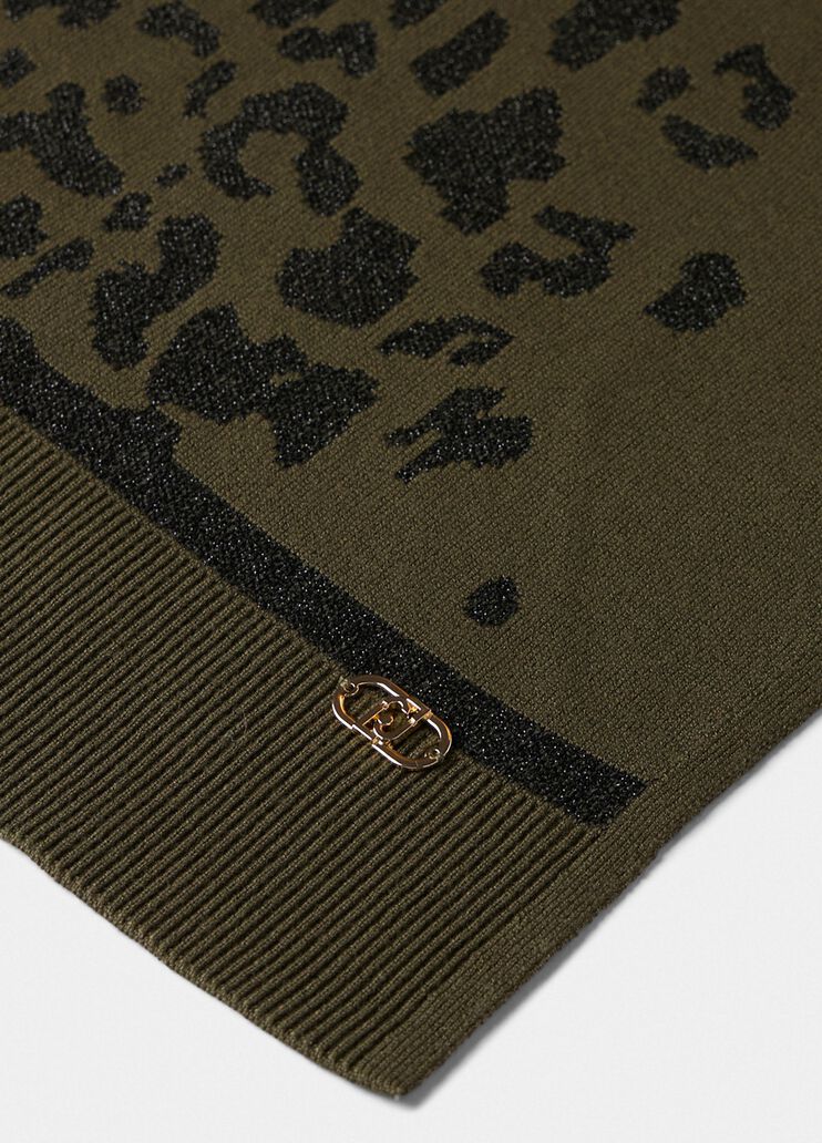 Liu Jo Better scarf olive green Liu Jo - large image number 3