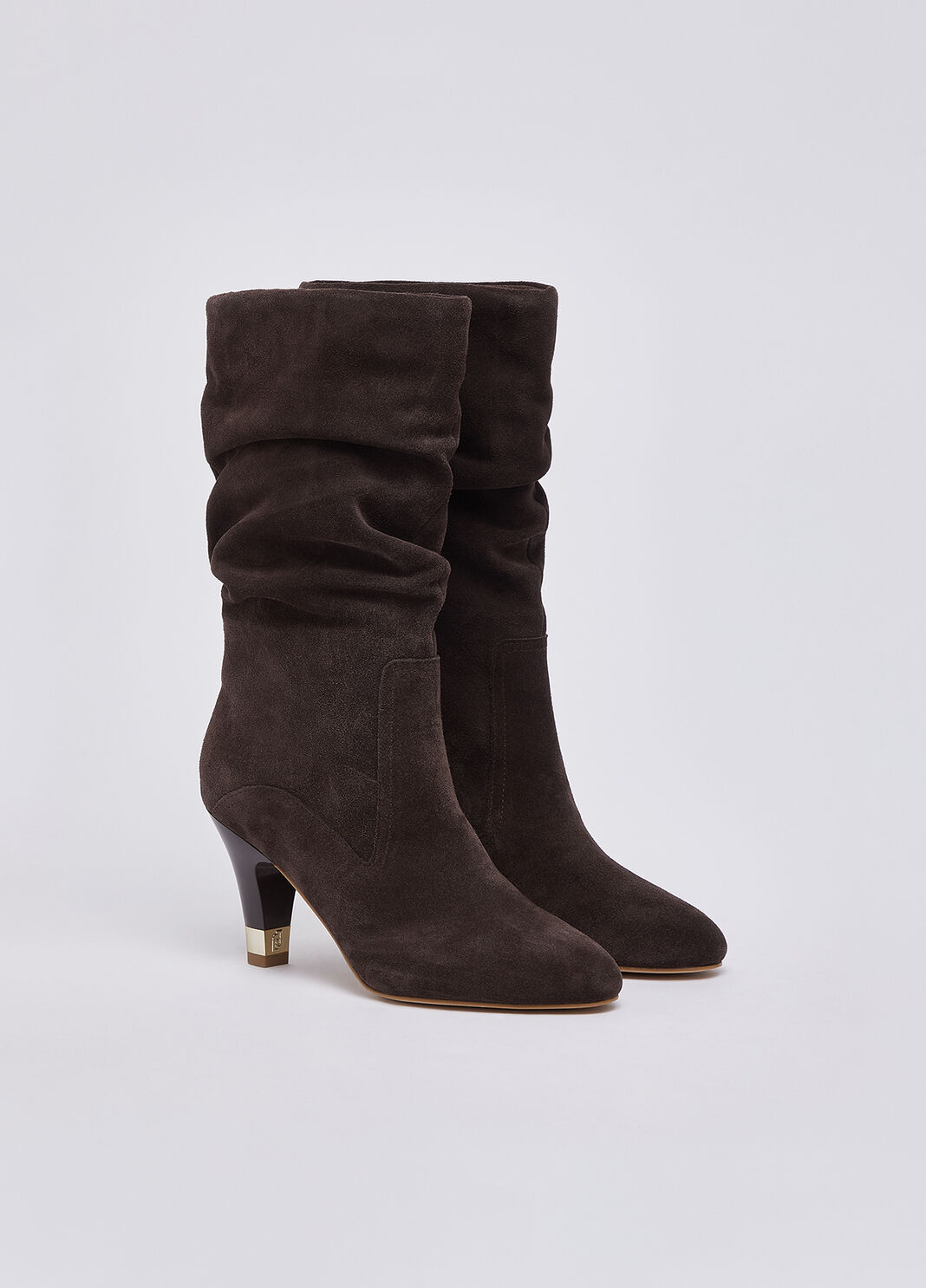 Soft suede boots mocha Liu Jo - large image number 1