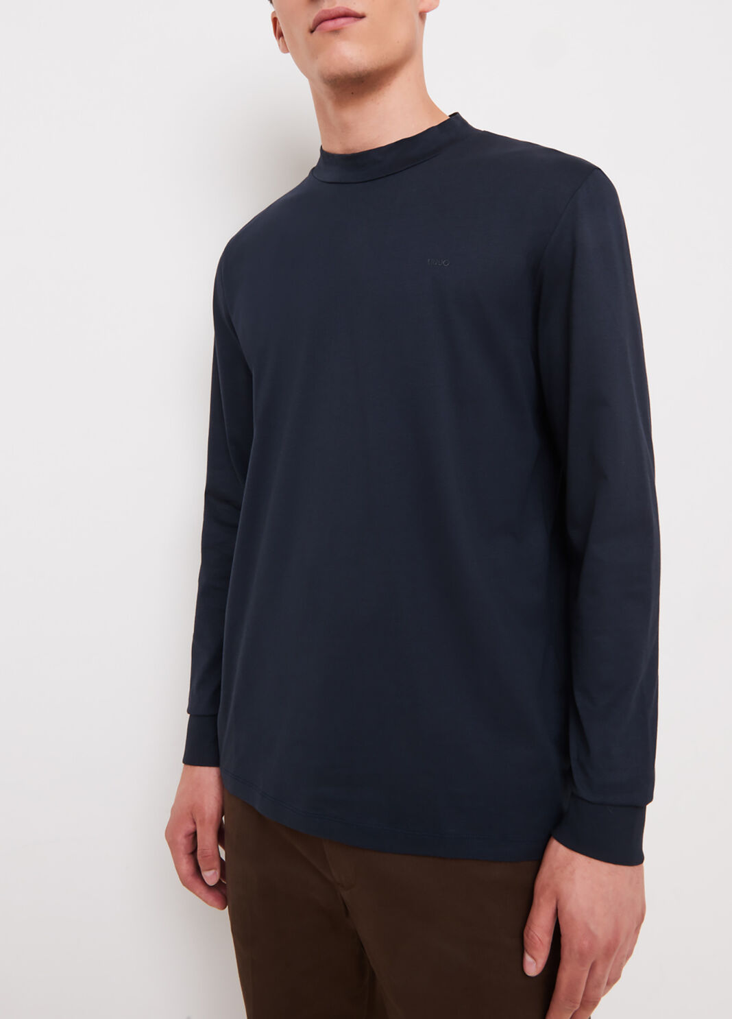 Camiseta con logotipo azul oscuro Liu Jo - large image number 0