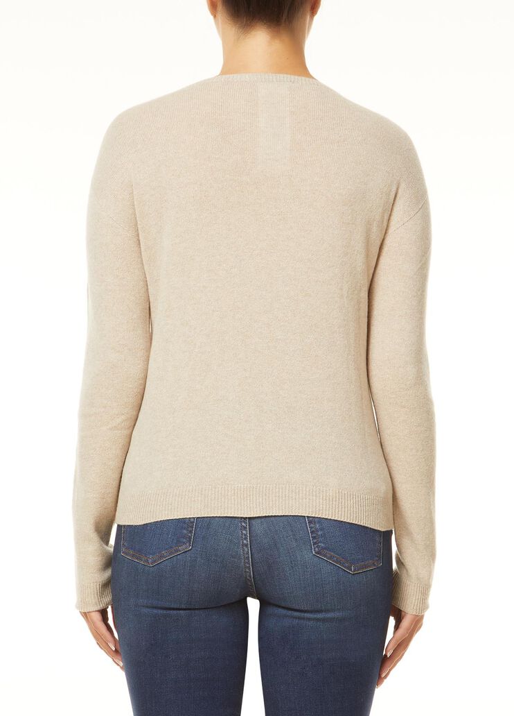 Alpaca blend jumper Milky-white Liu Jo - large image number 1