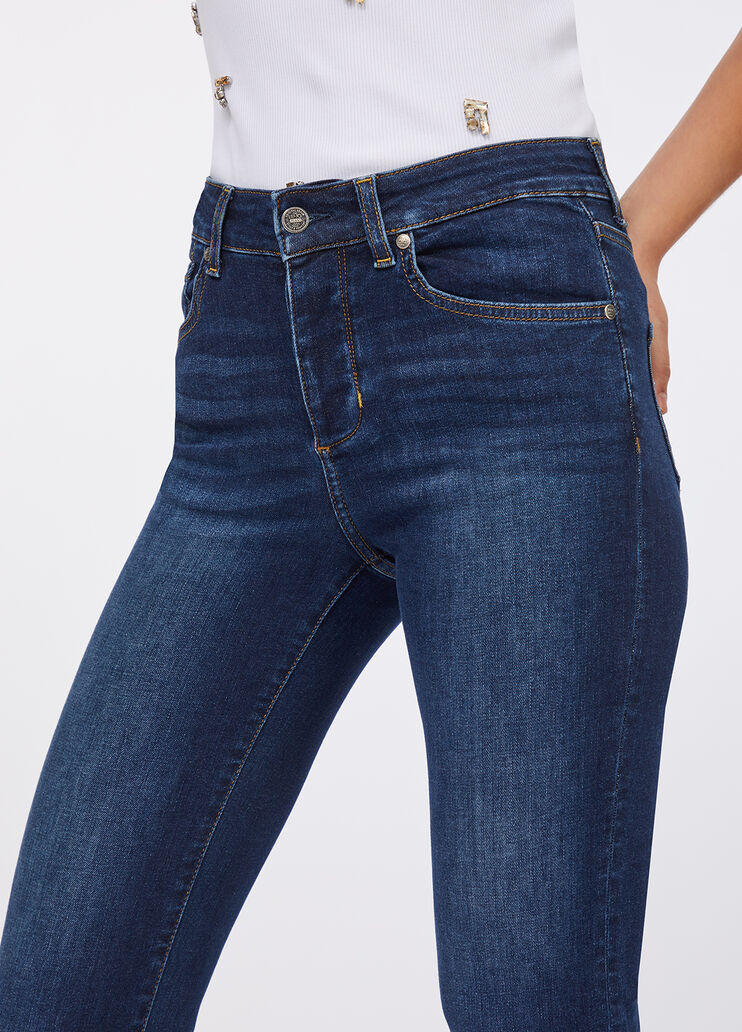 Liu Jo Better straight jeans dark blue denim Liu Jo - medium