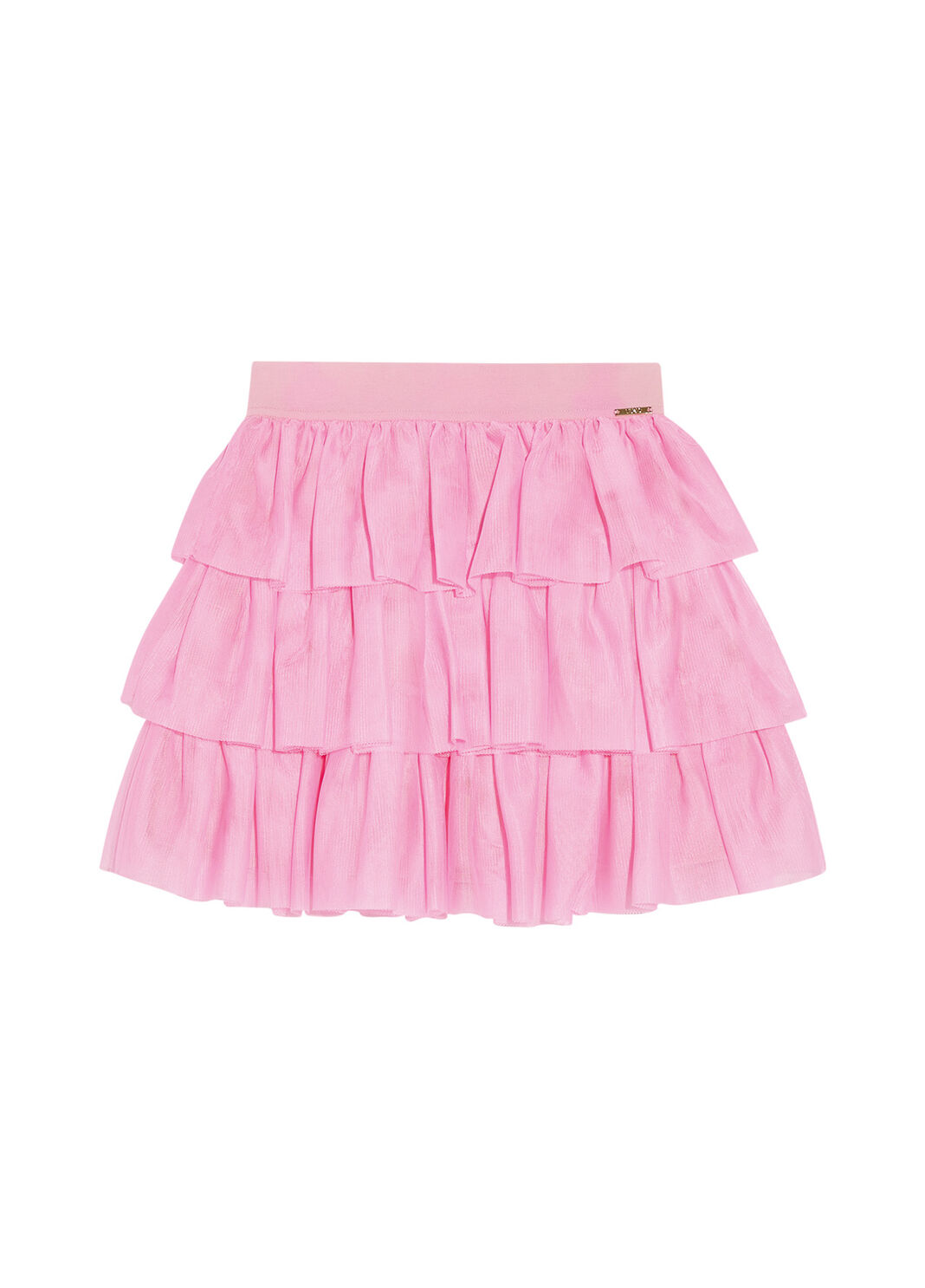 Tulle miniskirt pink Liu Jo - large image number 0