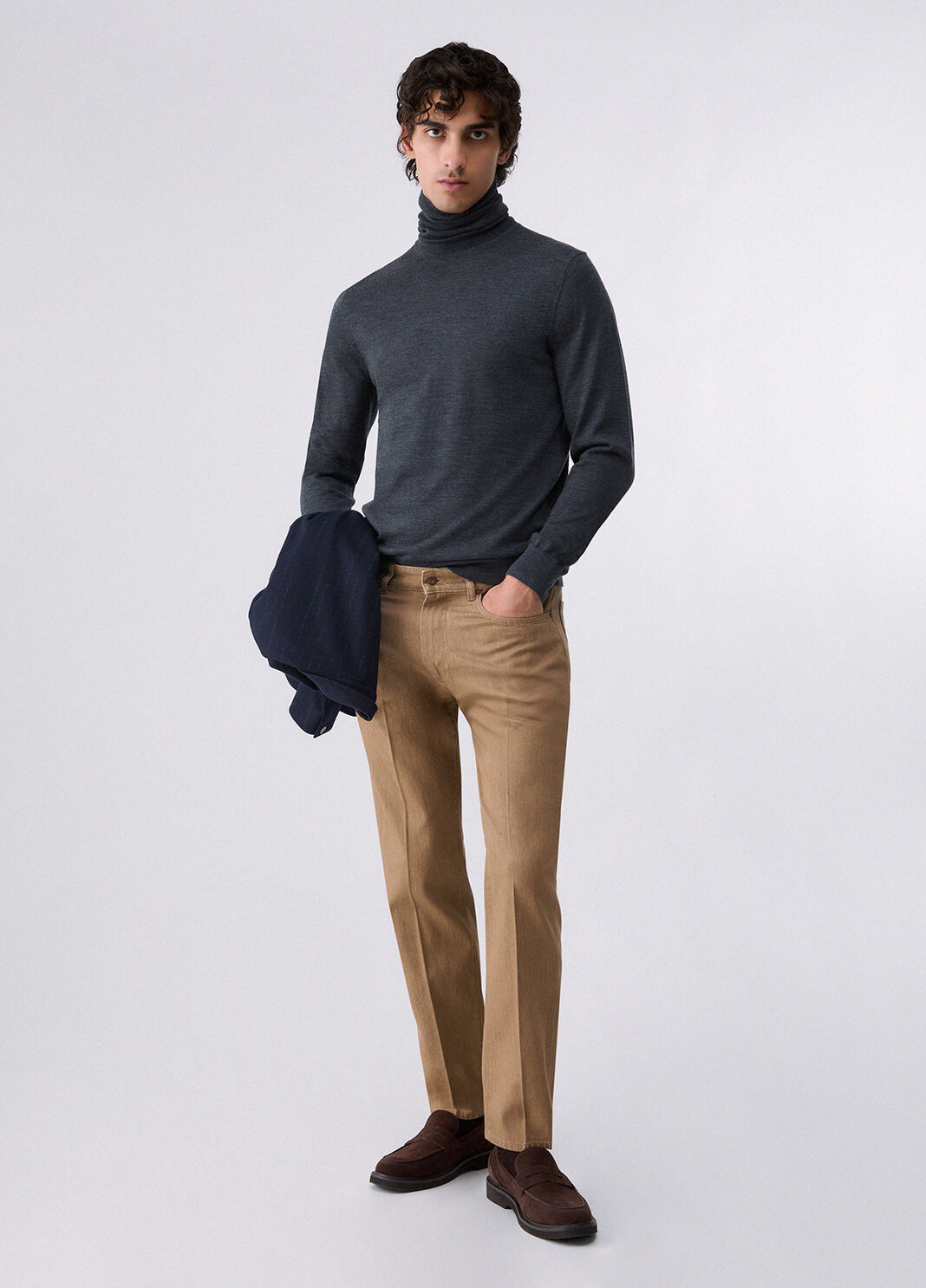 Merino Wool Turtleneck dark grey Liu Jo - large image number 5