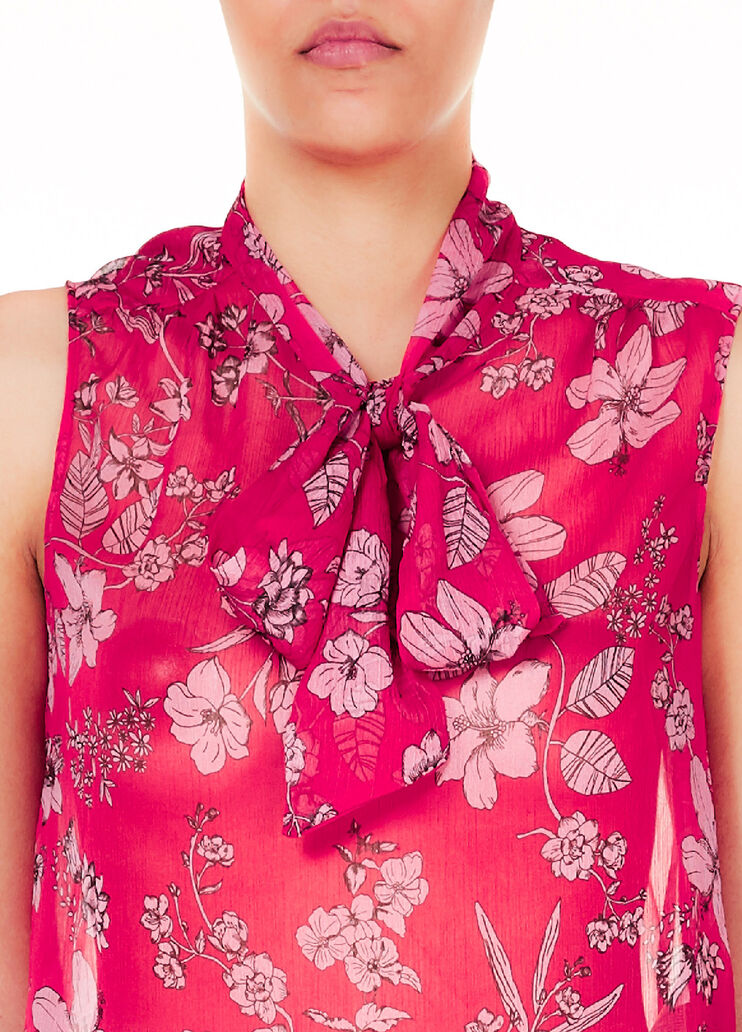 Top with bow Fuchsia Liu Jo - large image number 2