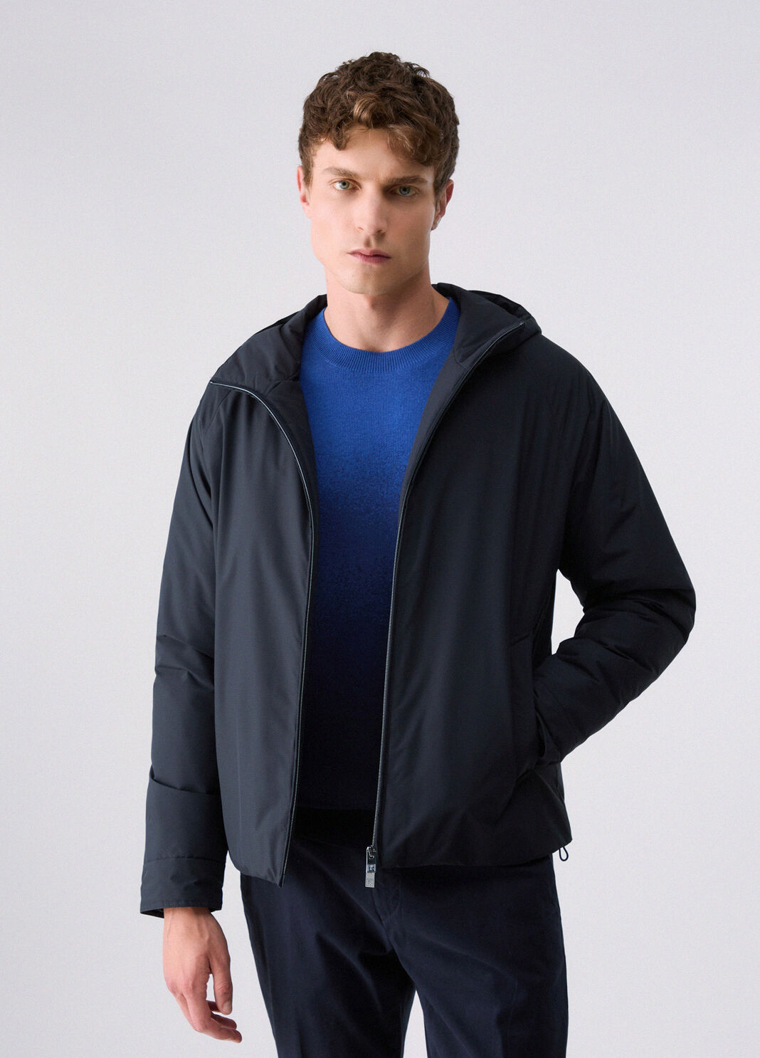 Blouson mit Kapuze Dunkelblau Liu Jo - large image number 0