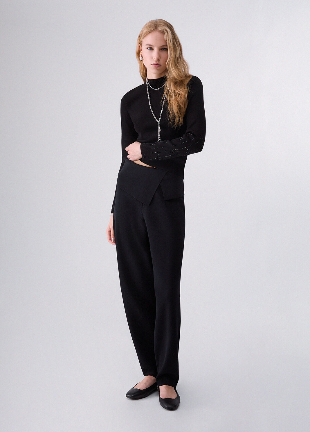 Blouse with cut-out black Liu Jo - large image number 5