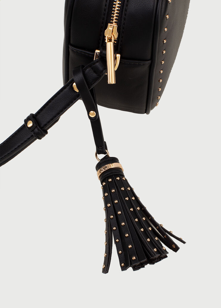Crossbody bag with tassel Black Liu Jo - large image number 4