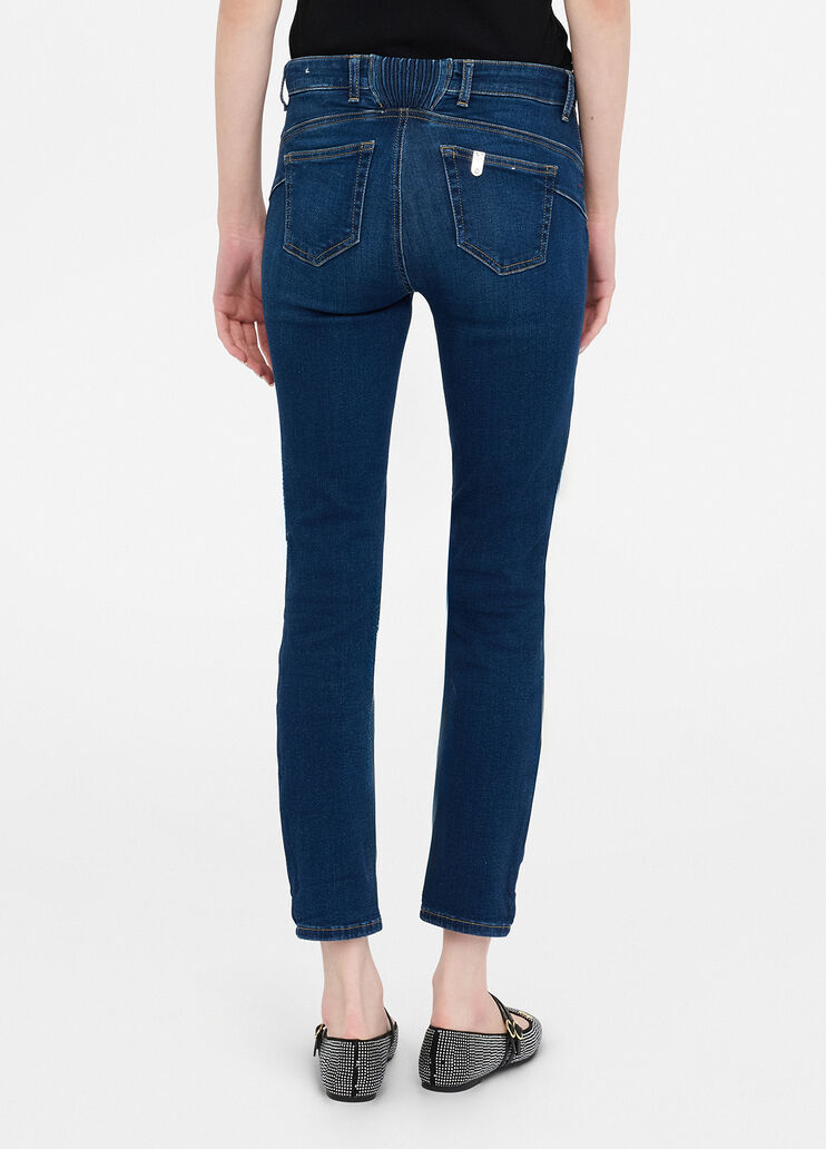 Skinny jeans with turn-ups blue denim Liu Jo - large image number 1 Skinny jeans with turn-ups blue denim Liu Jo - large image number 1