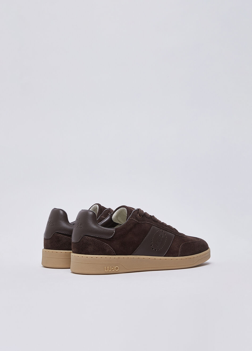 Herren-Sneaker aus Wildleder Dunkelbraun Liu Jo - large image number 3
