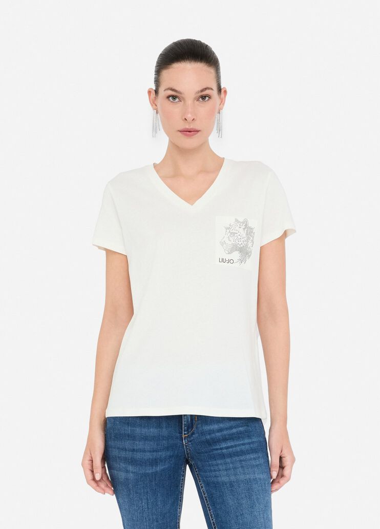 T-Shirt Liu Jo Better Weiß Liu Jo - medium T-Shirt Liu Jo Better Weiß Liu Jo - medium