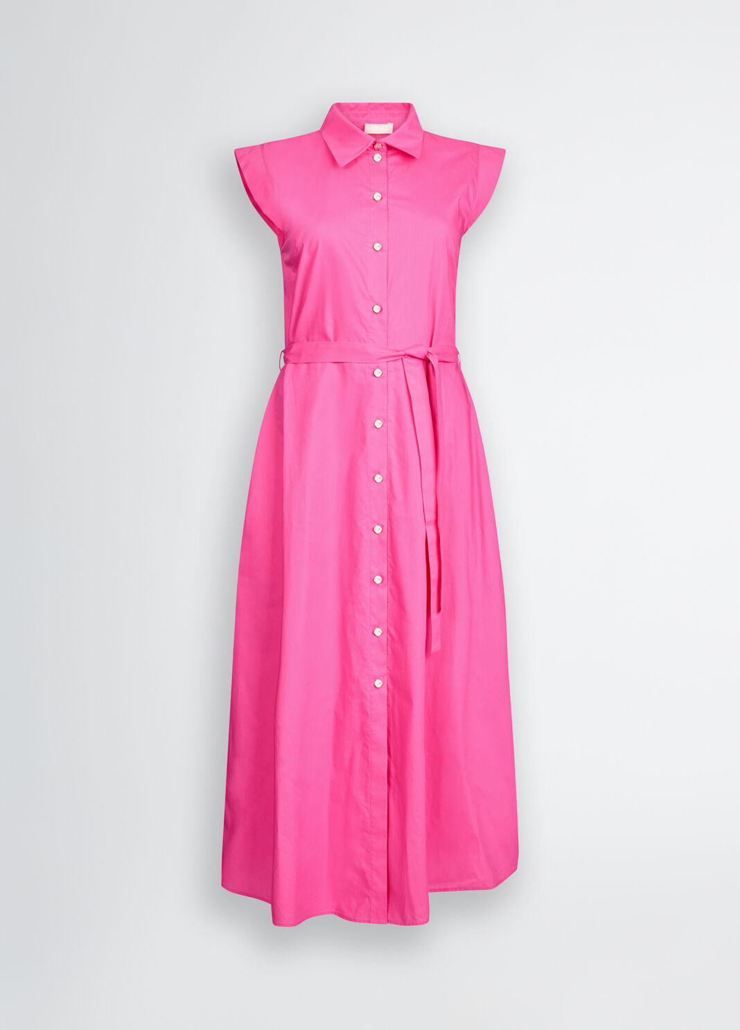 Poplin shirt dress pink Liu Jo - large image number 3