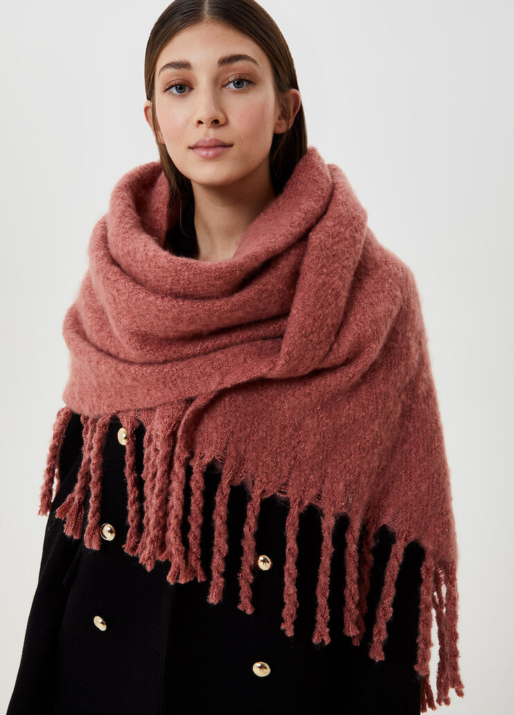 Scarf with fringe Beige Liu Jo - large image number 1