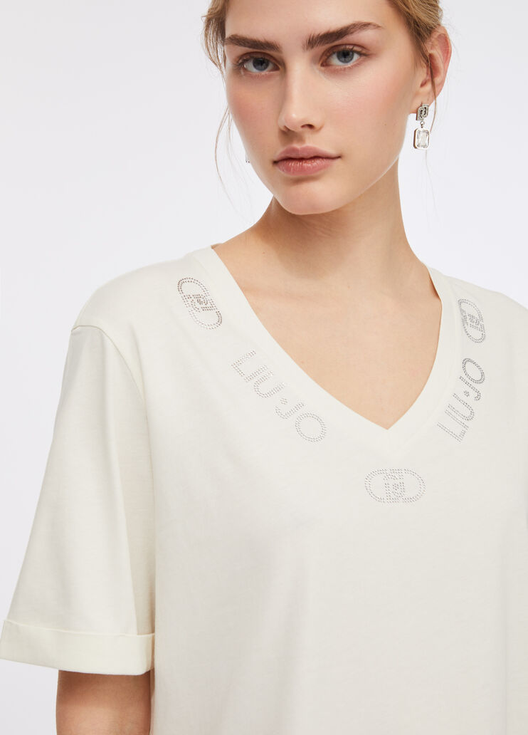 T-Shirt Liu Jo Better Weiß Liu Jo - medium