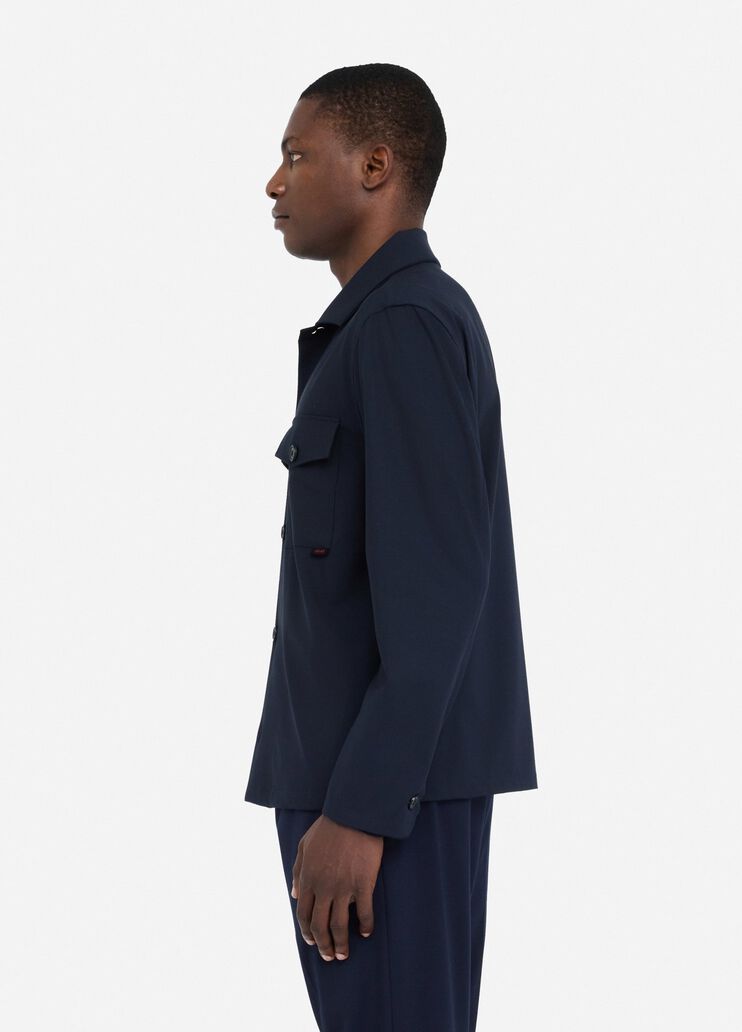 Wool shirt    dark blue Liu Jo - large image number 3 Wool shirt    dark blue Liu Jo - large image number 3