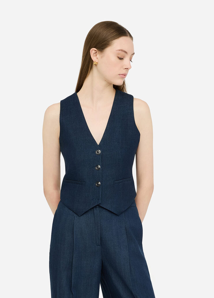 Chaleco vaquero  Liu Jo - medium