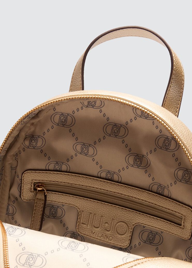 Gold backpack gold-colour Liu Jo - large image number 6