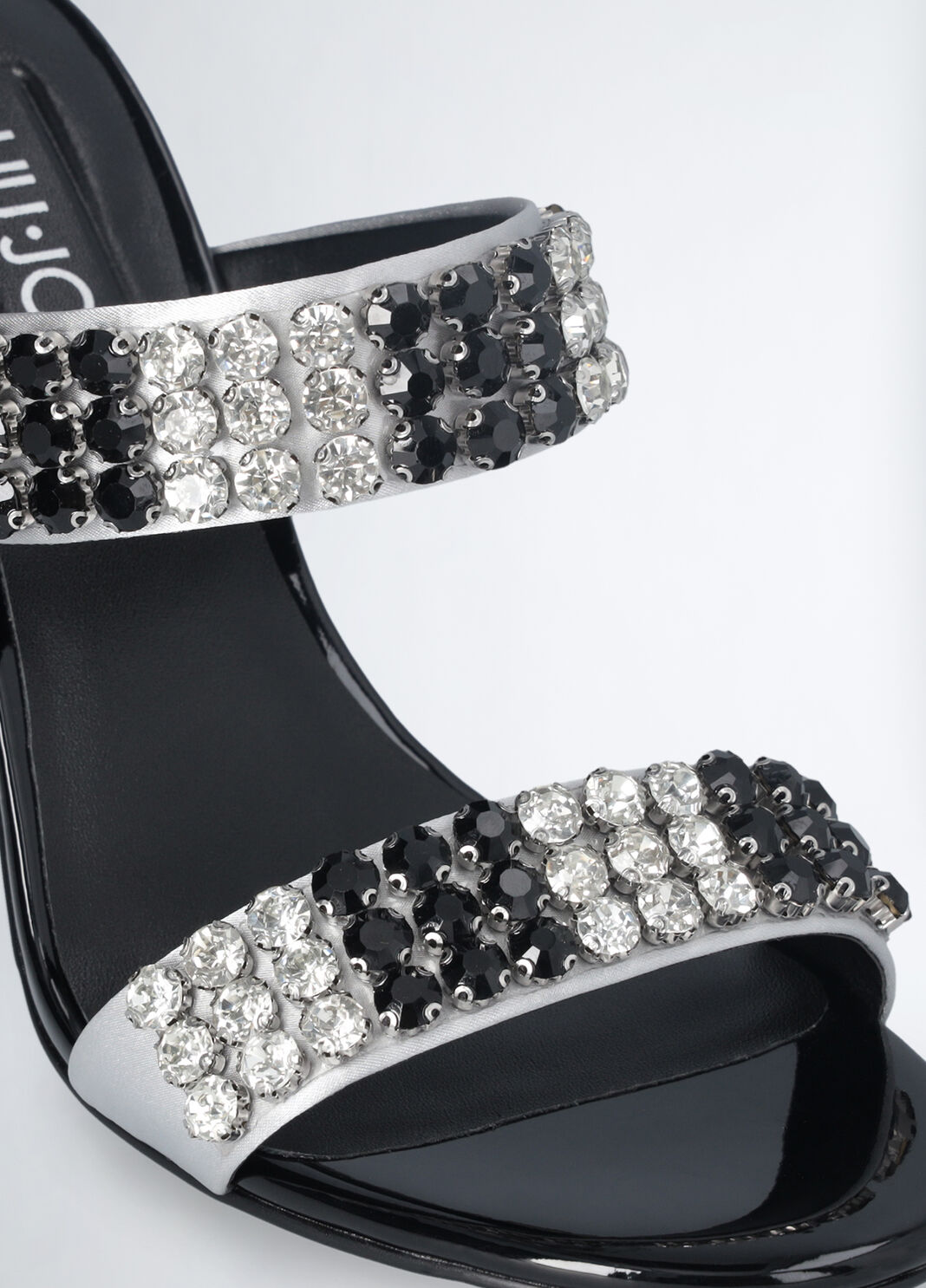 Jewel sandals with heel black Liu Jo - large image number 7