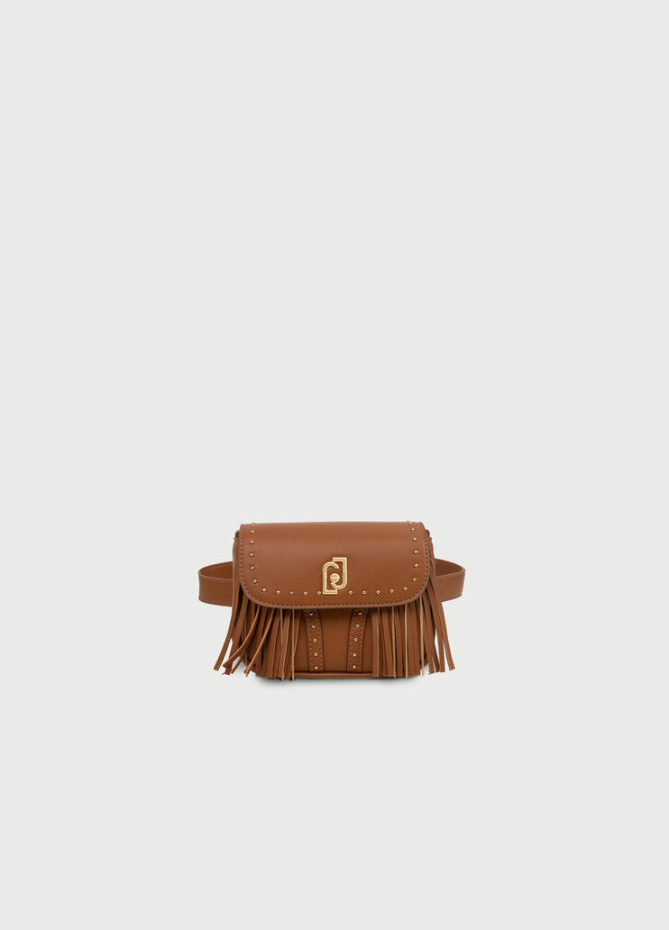 Pouch bag with fringing Brown Liu Jo - large image number 0 Pouch bag with fringing Brown Liu Jo - large image number 0