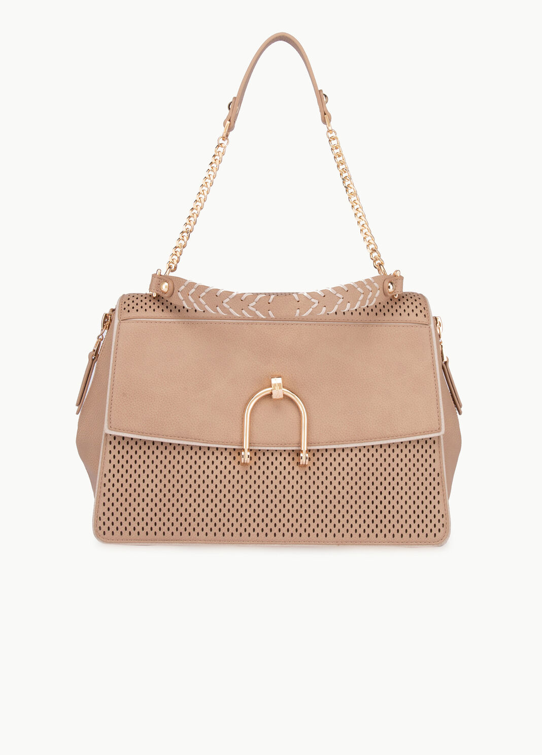 Borsa a mano traforata Marrone Liu Jo - large image number 0