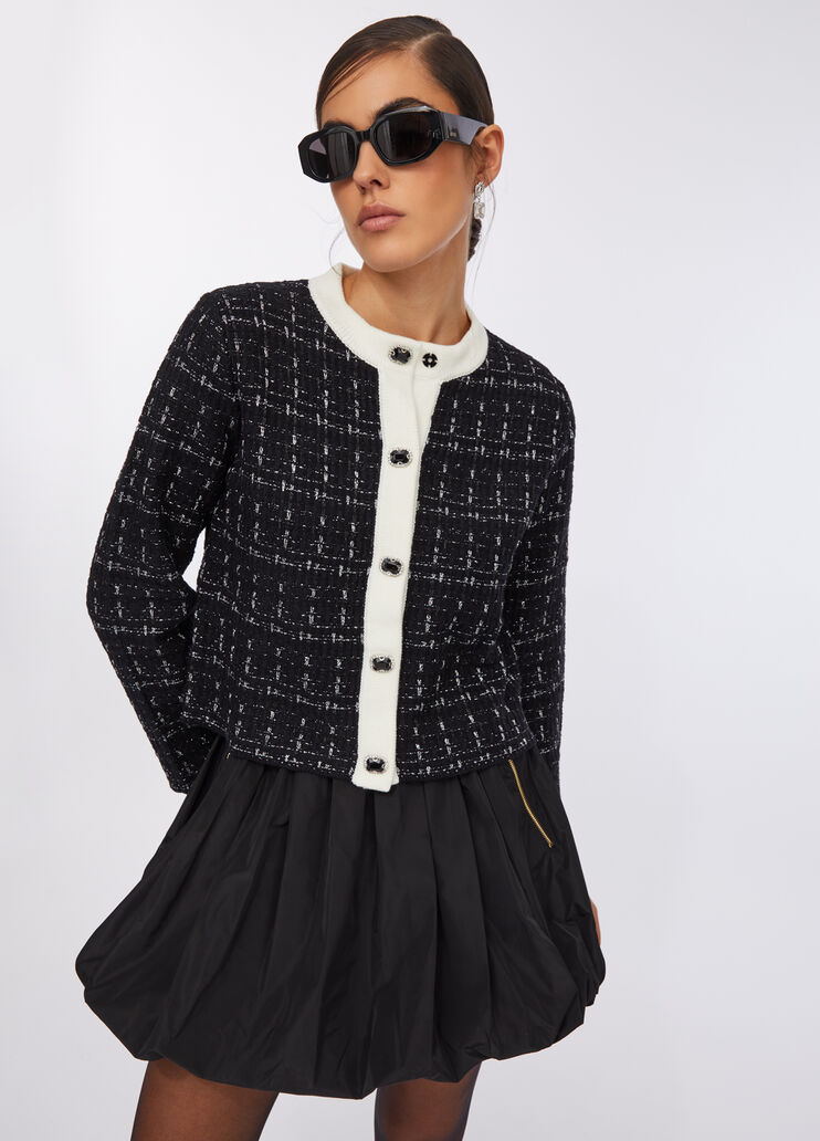 Wool blend jacket black Liu Jo - medium Wool blend jacket black Liu Jo - medium