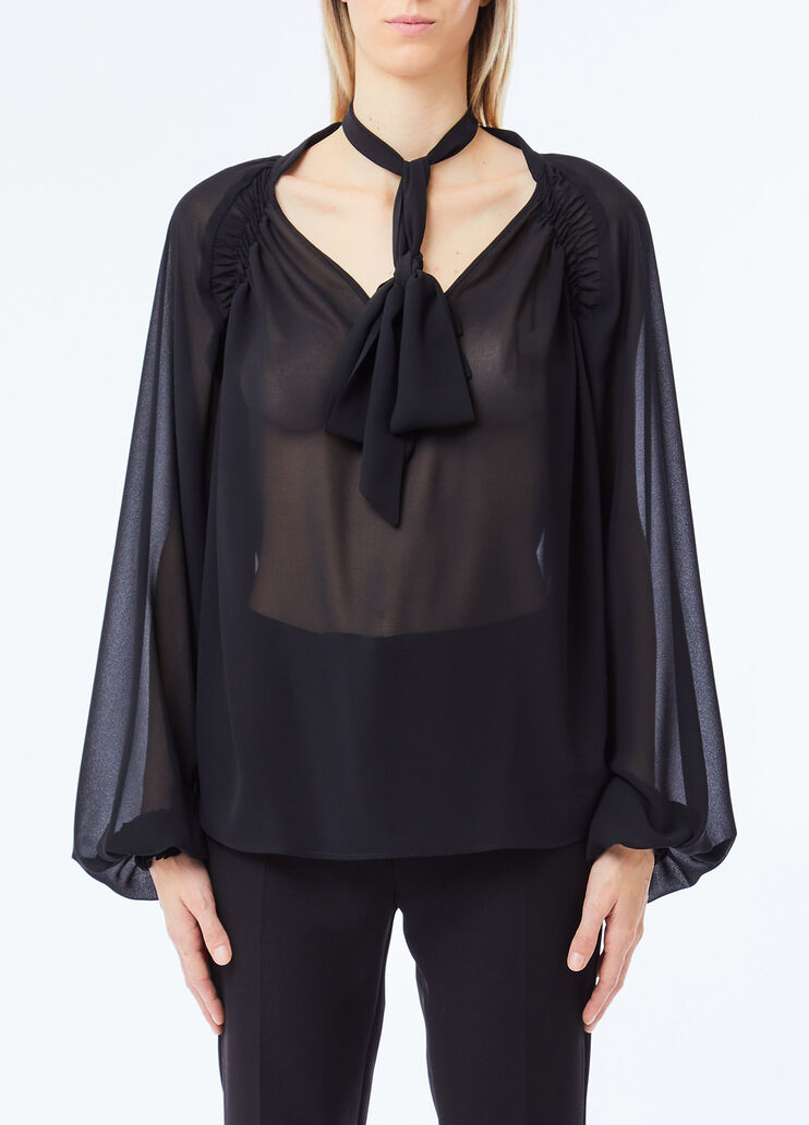 Georgette blouse black Liu Jo - medium