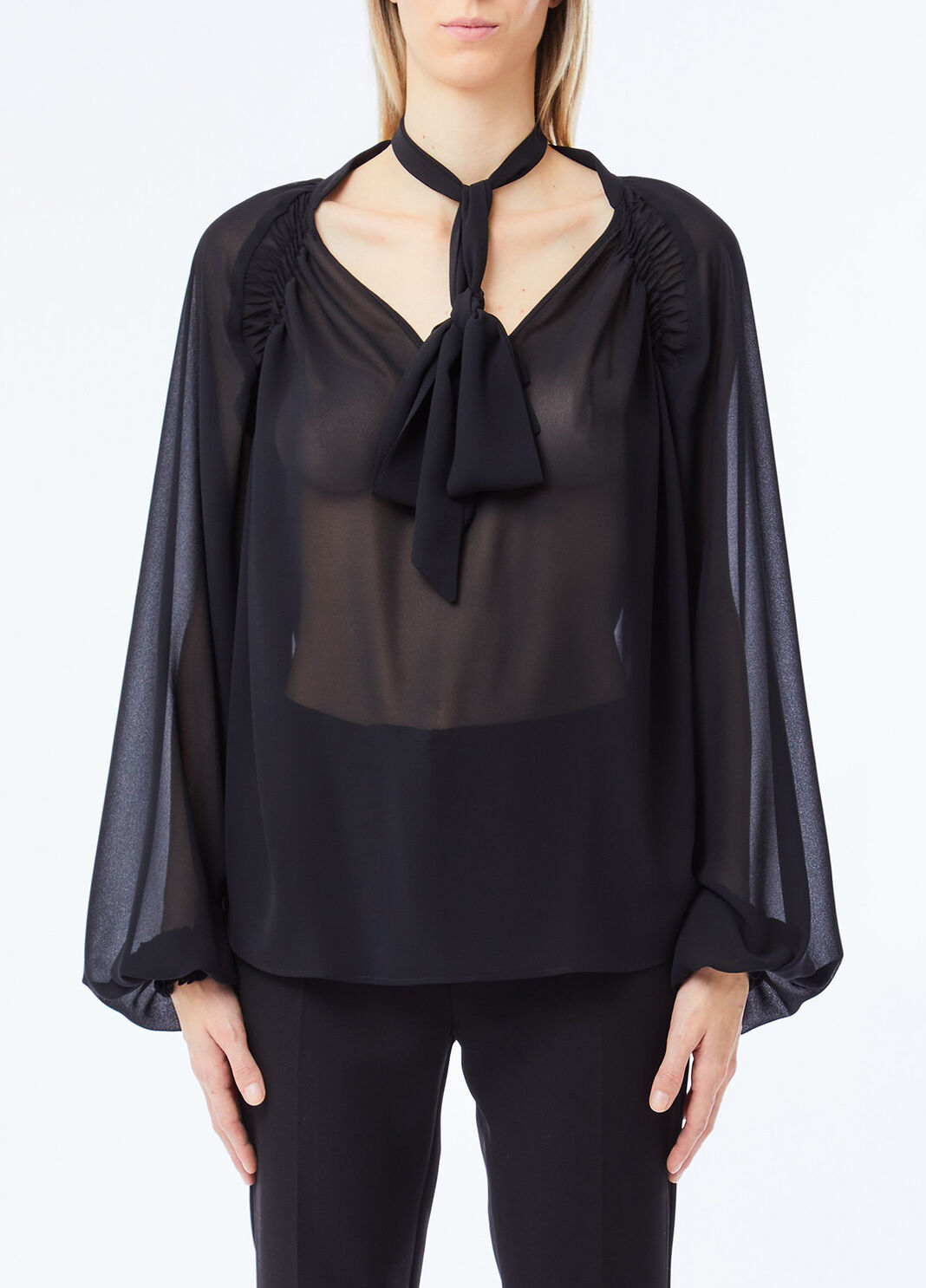Georgette blouse black Liu Jo - large image number 0