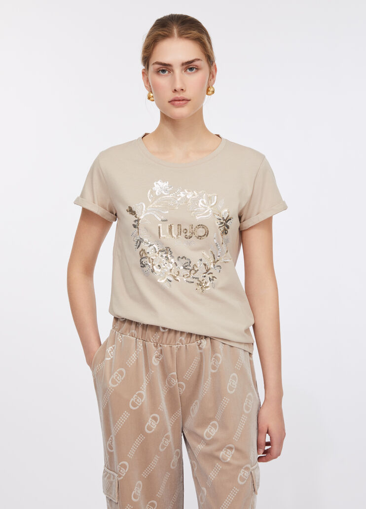 T-Shirt Liu Jo Better beige/LIU JO Liu Jo - large image number 0
