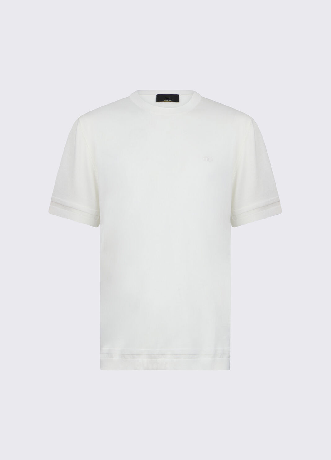 T-shirt in cr&ecirc;pe di cotone bianco Liu Jo - large image number 6