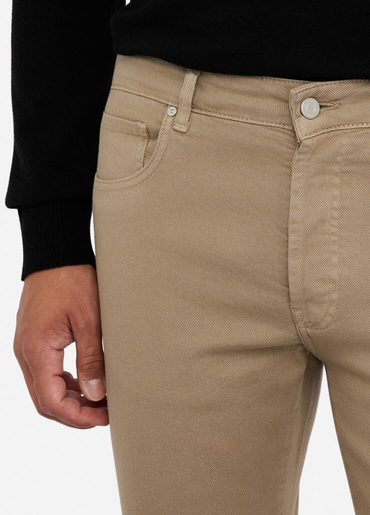 Slim-fit trousers beige Liu Jo - large image number 4