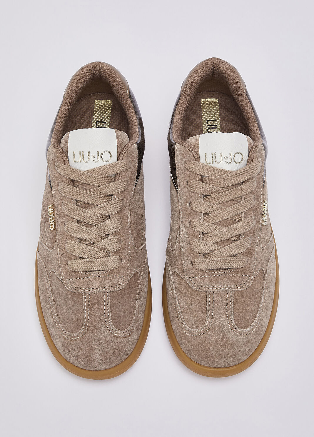 Sneakers in suede havana Liu Jo - large image number 3