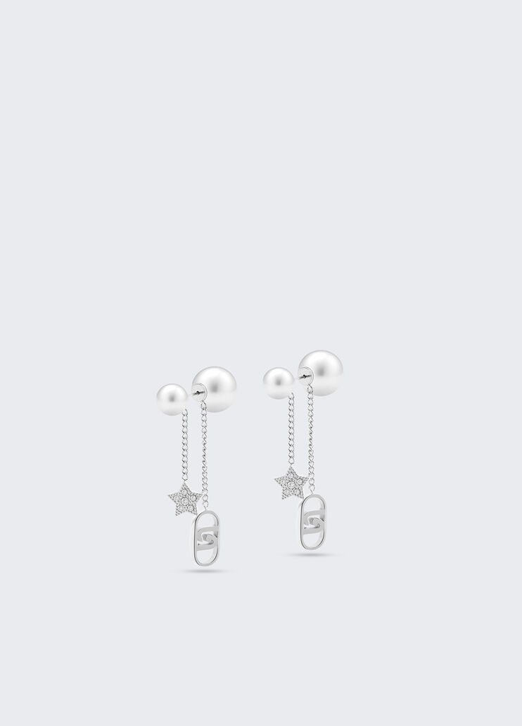 Earrings with synthetic pearls silver Liu Jo - medium Earrings with synthetic pearls silver Liu Jo - medium