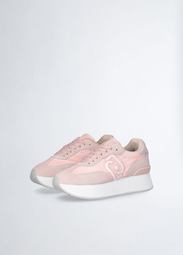 Faded platform sneakers pink Liu Jo - large image number 2 Faded platform sneakers pink Liu Jo - large image number 2