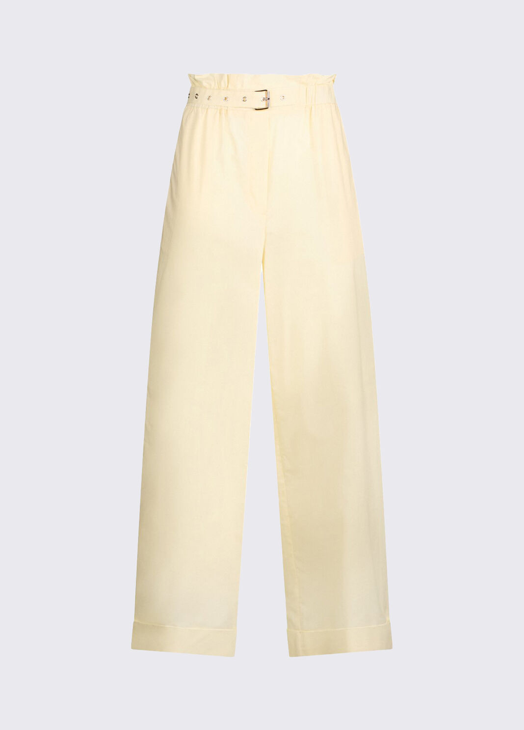 Pantaloni a vita alta giallo Liu Jo - large image number 6