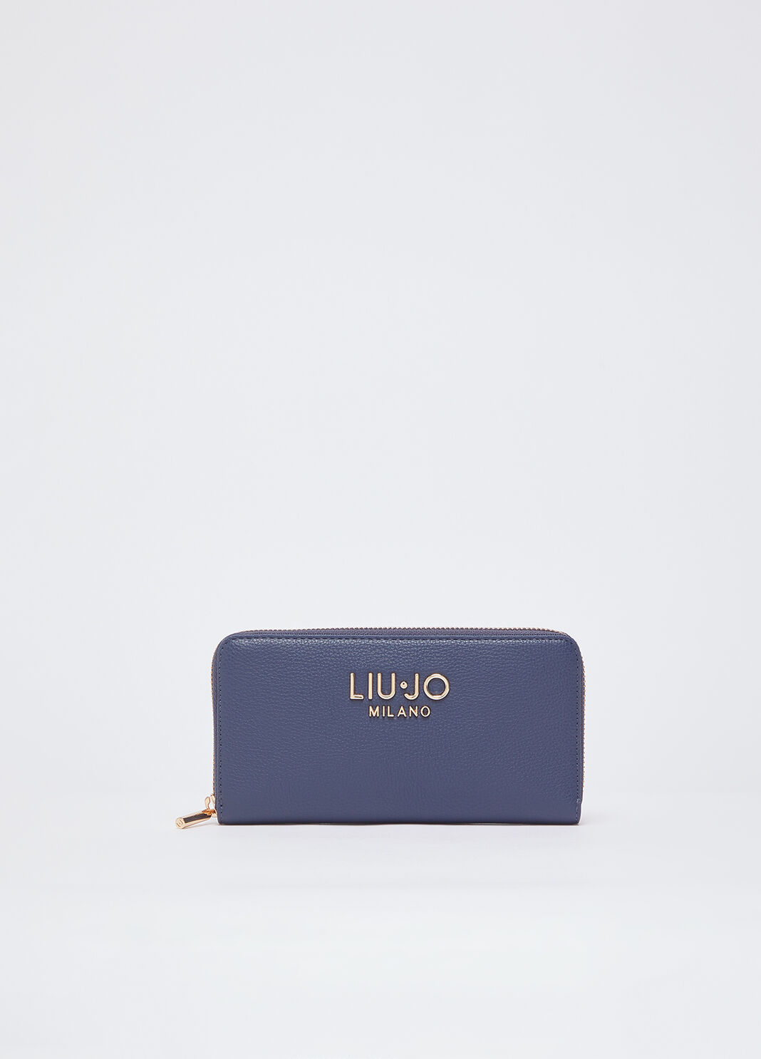 Large purse with zip dark blue Liu Jo - large image number 0
