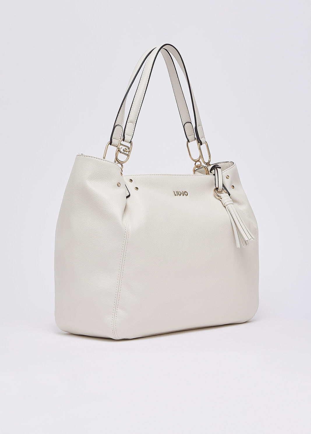 Mittelgro&szlig;e Schultertasche Creme Liu Jo - large image number 2