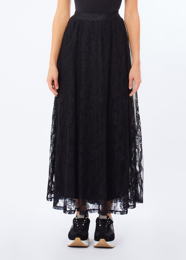 Lace skirt black Liu Jo - medium