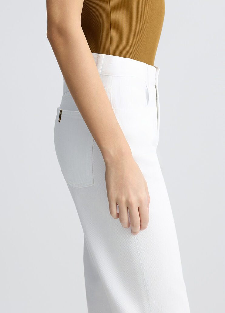Straight-leg jeans white Liu Jo - large image number 3 Straight-leg jeans white Liu Jo - large image number 3