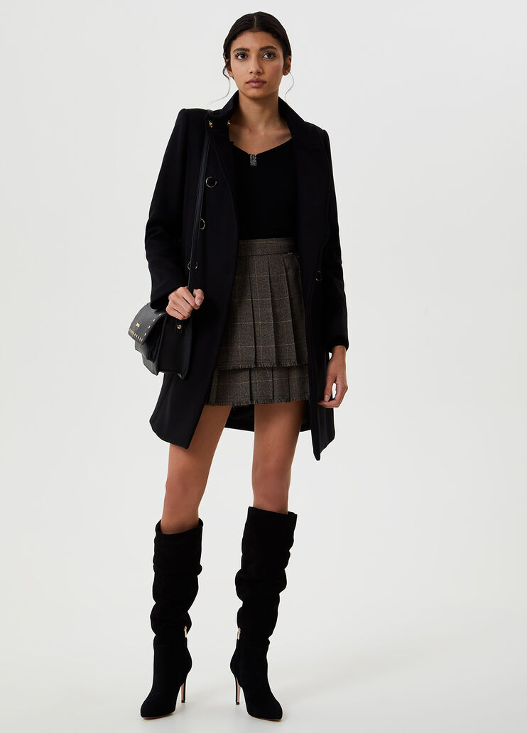 Jumper with Bardot neckline Black Liu Jo - large image number 3 Jumper with Bardot neckline Black Liu Jo - large image number 3