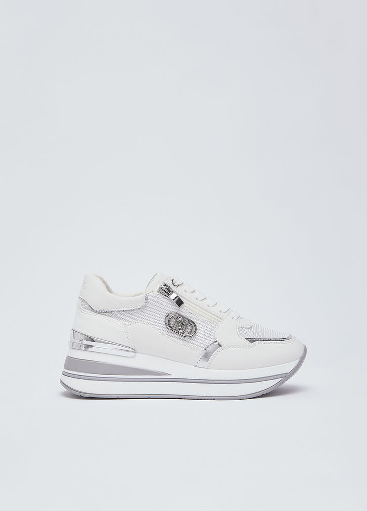 Mesh platform sneakers  white Liu Jo - medium