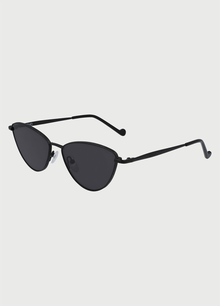 Cat eye sunglasses Matt black Liu Jo - large image number 1