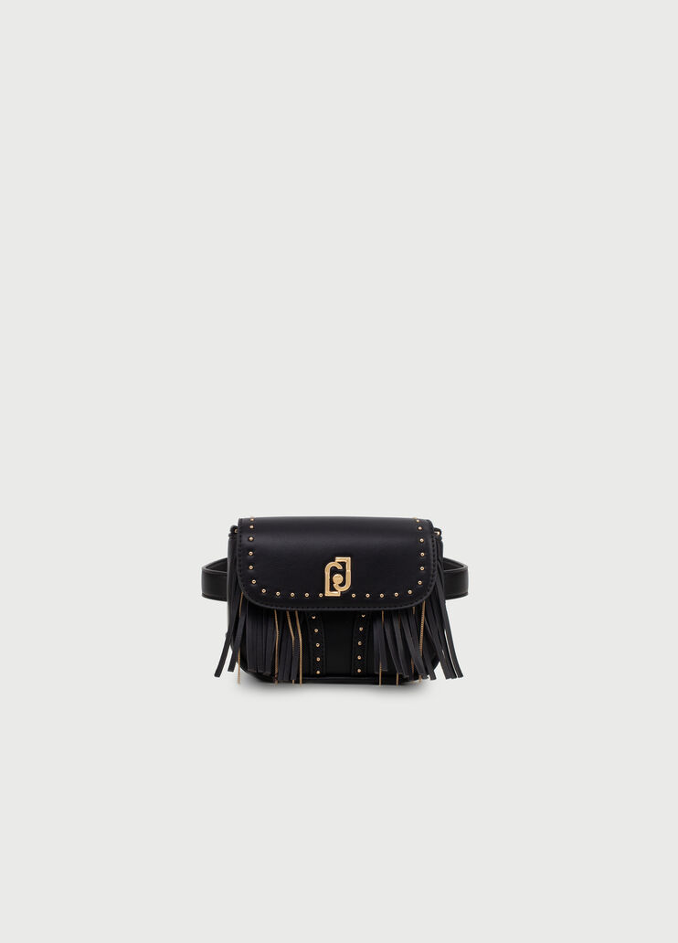 Pouch bag with fringing Black Liu Jo - large image number 0 Pouch bag with fringing Black Liu Jo - large image number 0