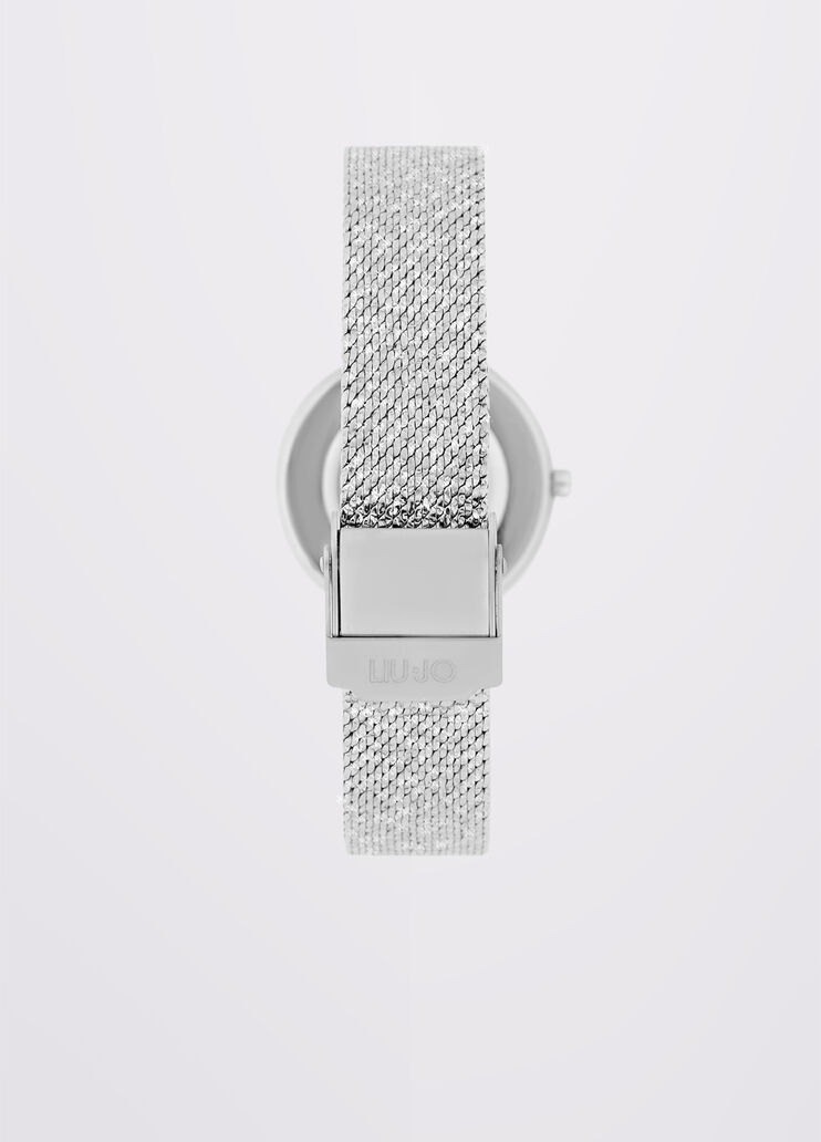 Steel watch with diamantés silver Liu Jo - large image number 2 Steel watch with diamantés silver Liu Jo - large image number 2