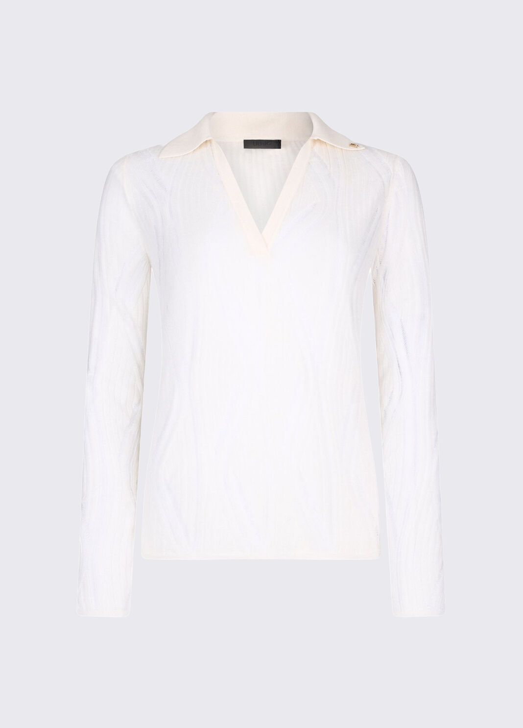 Virgin wool jumper white Liu Jo - large image number 6