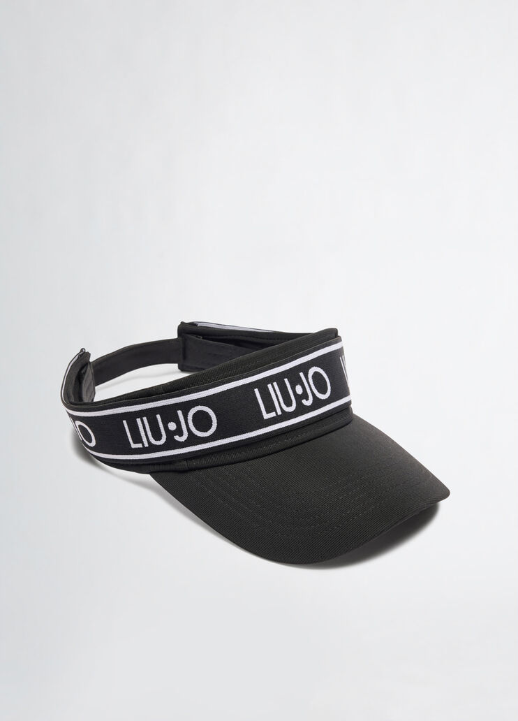 Sun visor with logo black Liu Jo - medium Sun visor with logo black Liu Jo - medium